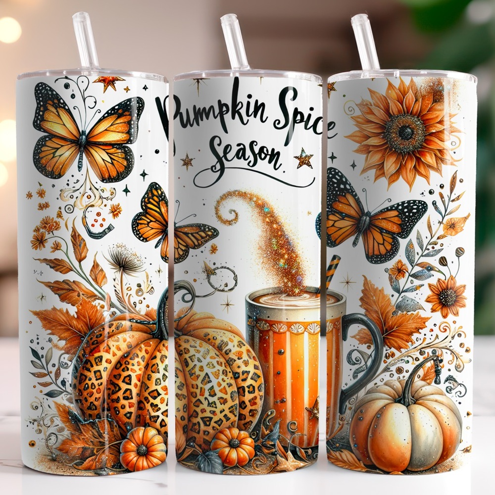 - (1) 20oz Fall Tumbler,  Autumn Tumbler